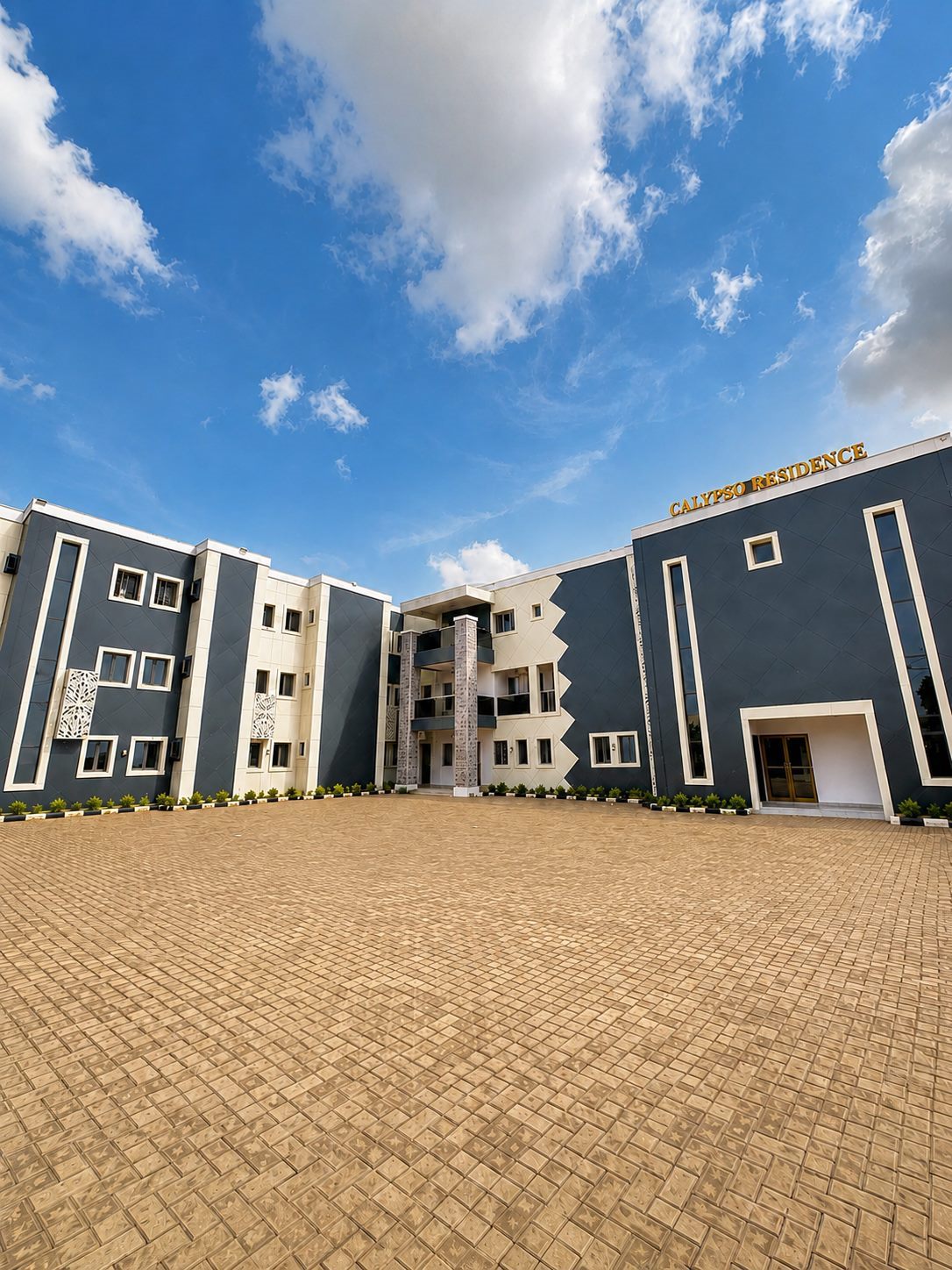 Calypso Residence, Auchi — the front of the building