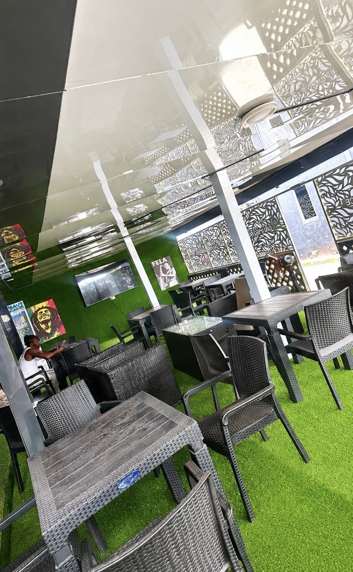 The terrace restaurant